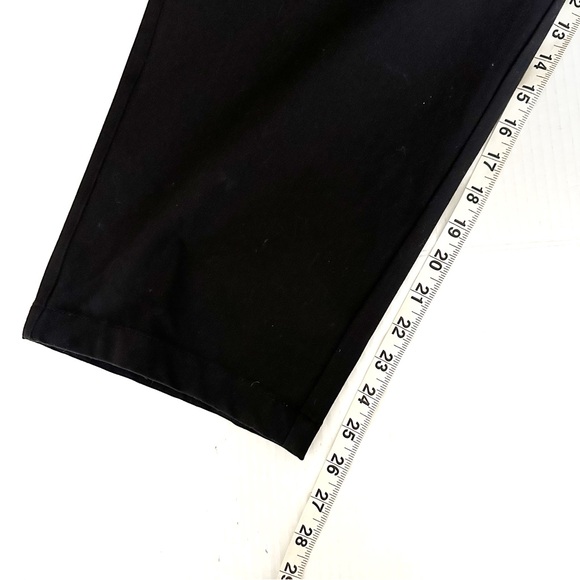Universal Standard Karlee Stretch Cotton Twill Cargo Pants Black Size 18-20 NWT - Picture 7 of 11